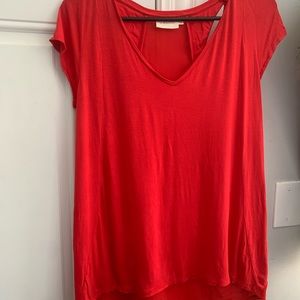Red Anthropologie Top - Size Small